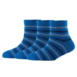 Cotstyle Men Pack Of 3 Striped Cotton Calf-Length Socks-55