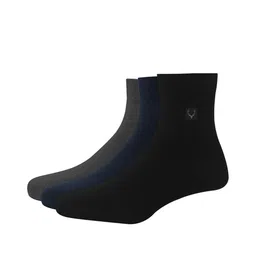 Allen Solly Men Pack Of 3 Solid Socks-image-75