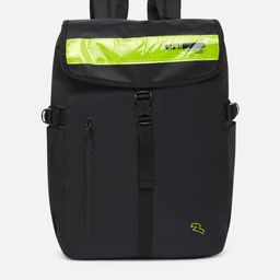 SPYKAR Men Black & Green Backpack-29