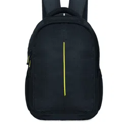 LOOKMUSTER Unisex Yellow & Black Laptop Backpack-12