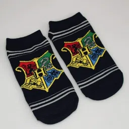 EL REGALO Kids Pack Of 2 Black & Yellow Printed Socks-36