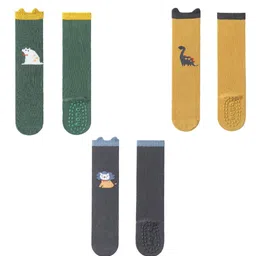 SYGA Kids Pack Of 3 Patterned Socks-image-27