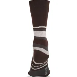 MUTAQINOTI Men Pack Of 4 Assorted Calf Length Antimicrobial Socks image 5