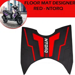 ZNT-BH5 Multi Color Floor Mat | Tvs Ntorq 125 | Foot Mat | Washable Mat TVS Ntorq 125 Two Wheeler Mat-image-84
