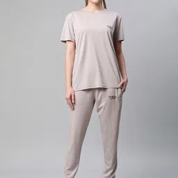 VIMAL JONNEY Women Grey Solid Tracksuit-picture-24
