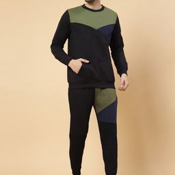 Rigo Colourblocked Cotton Tracksuit-picture-40
