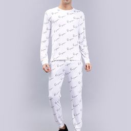 DANZA-SON Typography Printed Round Neck Tracksuit-picture-54