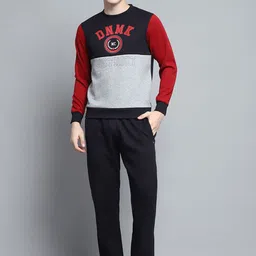 Monte Carlo Men Graphic Printed Mid-Rise Tracksuits-picture-17