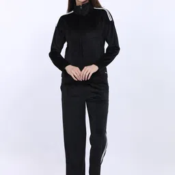 MAYSIXTY Mock Collar Sweatshirt With Trouser Night Suit-image-45