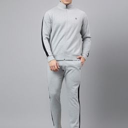 FCK GOLD Mock Collar Long Sleeves Tracksuit-image-78
