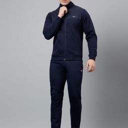 FCK GOLD Mock Collar Relax Sports Tracksuit-image-91