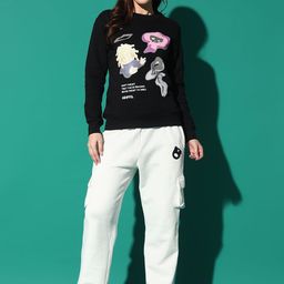 GRIFFEL Printed Long Sleeves Sweatshirt With Trouser-picture-33