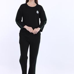 MAYSIXTY Round-Neck Mid-Rise Night suit-image-23