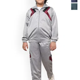 BAESD Girls Pack Of 3 Mock Collar Tracksuits-picture-7