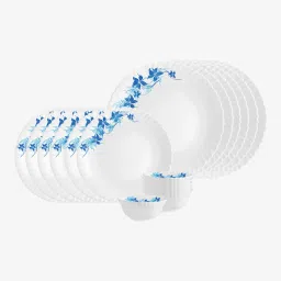 Pack of 18 Opalware Dazzle Swirl Dinner Set-26