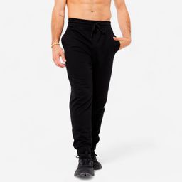 domyos Men's Warm Jogging Bottoms - Black-picture-32