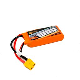 Pro- Range 7.4V 1500mAh 25C 2S Lithium Polymer Battery Pack image 1