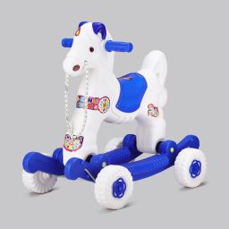 Craft Toy Baby Horse Rider and Rocker Engaging Boy Girl Unisex Playtime DLX Tricycle-image-69