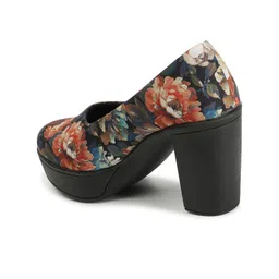 FASHIMO Printed Party Platform Pumps image 3