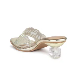 Inc 5 Embellished Open Toe Block Heels image 2