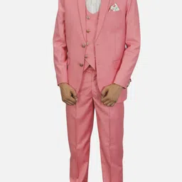 gargian master cut Men 3pc Suit Self Design Suit-picture-33