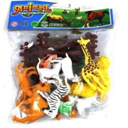 Wild Animals Figures Set For Kids - Pack Of 12 Animals (Multicolor) (Multicolor)-image-84