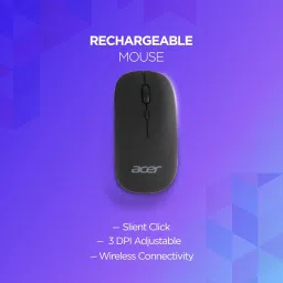 Acer Rechargeable Keyboard & Mouse Combo Bluetooth, Wireless Standard Multi-device Keyboard Compatible with Desktop, Laptop, Tablet image 5
