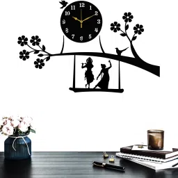 Analog 43 cm X 68 cm Wall Clock-26
