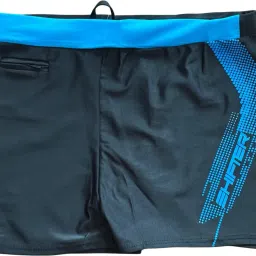 Men's & Boys' Printed Swim Shorts Trunks Costume | 4-Way Stretch | Quick Dry Printed Men Trunk Black Swimsuit-image-99