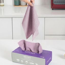 wens 20Pcs Cleaning Cloth Cum Hand Towels (Assorted)-picture-19