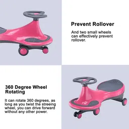 Kuber Industries Kids Steering Scooter Ride On Vehicle image 2