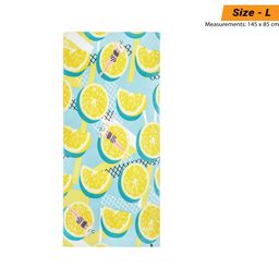 TOWEL PRINT L CN - Lemon 145x85 cm-image-55