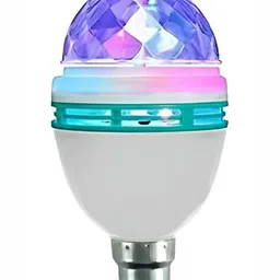 SPARK WORLD White Rotating Disco LED Ceiling Lamp-6