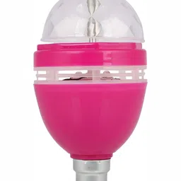 SPARK WORLD Pink Rotating Disco LED Ceiling Lamp-23