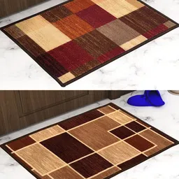 Athom Trendz Pack Of 2 Printed Trendz Premium Anti-Skid Doormats-image-97