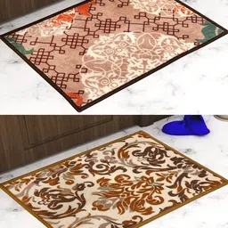 Athom Trendz Pack Of 2 Printed Trendz Premium Anti-Skid Doormats-image-76