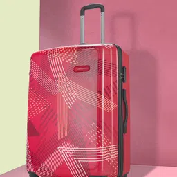 Aristocrat Printed Dual Edge 360 Medium Trolley Suitcase - 65 cm-3