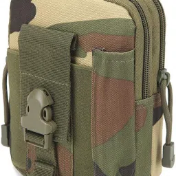 TOURTIER Multi Utility Tactical Waist Bag Molle Pouch Mobile Case Holder Polyester Travel Sports Bag Waist Bag-image-54