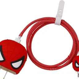 CASENED Case Cover for Apple 20W iPhone Charger | 3D Cartoon Character with Cable Protector-57