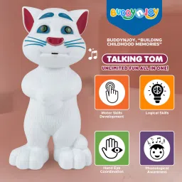 Tom Cat Intelligent Touch Musical Recording Talking cat Toy for Kids-25