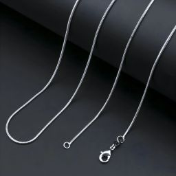 100% Waterproof Stainless Steel 2mm Thin Round Snake Neck Chain Stainless Steel Chain-image-21