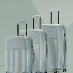Nasher Miles Set Of 3 Hard Sided Trolley Bag-60