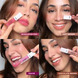 blur india Dude, Don't Touch My Gloss MINI|Pigmented AF, Non Sticky Gloss |4 shades @ 599 image 2