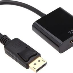 Multybyte TV-out Cable DP Male to HDMI Female Adapter Converter 4K for HDTV Monitor Projector 1080p-image-64