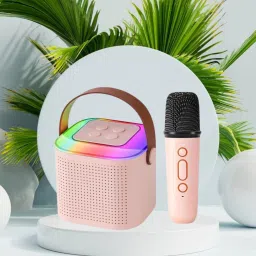 SACRO Y1 (PORTABLE WIRELESS SPEAKER) With Karaoke Mic and High Quality SoundC162 10 W Bluetooth Laptop/Desktop Speaker-image-93