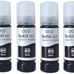 GHT Deskjet GT Series, Smart Tank Series, Ink Tank Wireless Series, Pack of 4 Black Ink Bottle-image-4