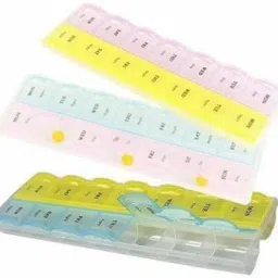 NA 14 Days Pill Medicine Storage Box Organizer For 14 Days Pill Box Pill Box-15