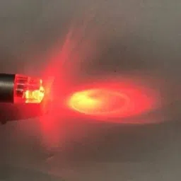 Sloies LED Flashlight + Torch Keychain + Laser Pointer with 3 Button Size Cell 650mm image 4