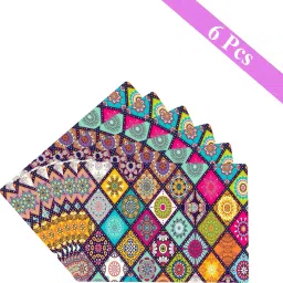 loomantha Rectangular Pack of 6 Table Placemat image 5
