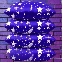 luxury Microfibre Solid Pregnancy Pillow Pack of 4-image-73
